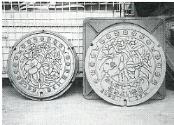 写真4-1-13　マンホールのふた