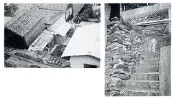 写真1-1-19　串の民家と石の通路