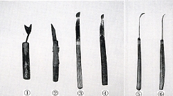 写真1-1-6　削り包丁のいろいろ