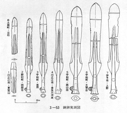 ３－５０　銅剣実測図