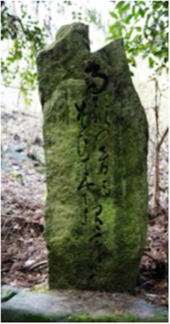 ⑦西山興隆寺にある句碑